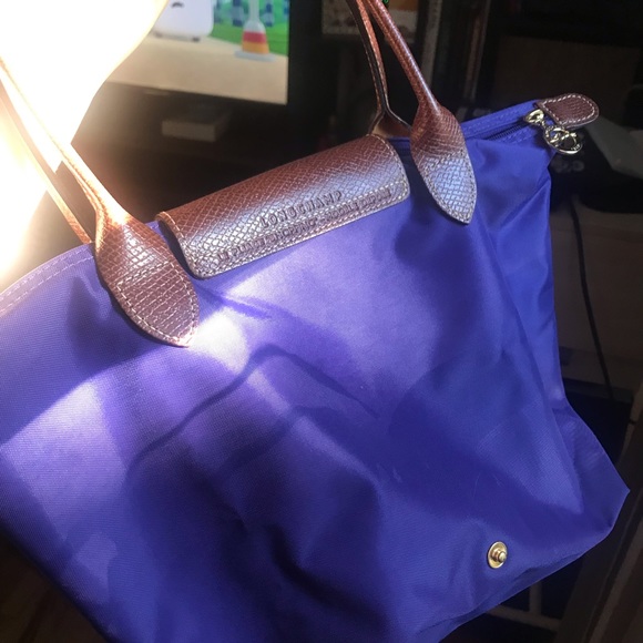 Longchamp tote small purple - Picture 4 of 10